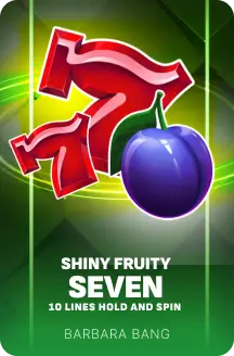Shiny Fruity Seven 10 Lines Hold and Spin